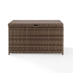 Crosley Bradenton Wicker Outdoor Storage Box - CO7305-WB - The Home Selection