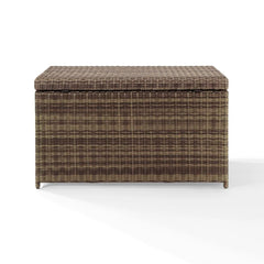 Crosley Bradenton Wicker Outdoor Storage Box - CO7305-WB - The Home Selection