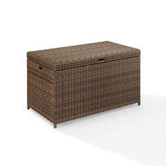 Crosley Bradenton Wicker Outdoor Storage Box - CO7305-WB - The Home Selection