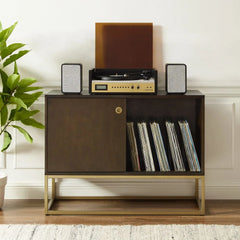 Crosley Byron Media Console - CF1142BR - The Home Selection