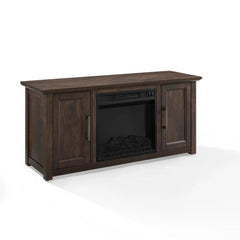 Crosley Camden Low Profile Fireplace Tv Stand For 50+ Inch Tv - KF100548DW - The Home Selection