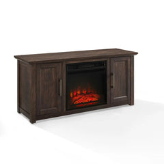 Crosley Camden Low Profile Fireplace Tv Stand For 50+ Inch Tv - KF100548DW - The Home Selection