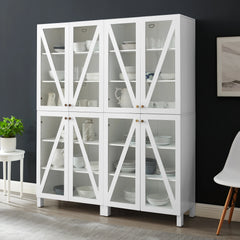 Crosley Cassai 2-piece Kitchen Storage Pantry Set - KF33027 - The Home Selection