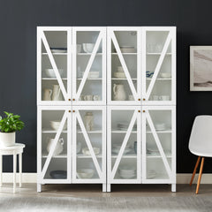 Crosley Cassai 2-piece Kitchen Storage Pantry Set - KF33027 - The Home Selection