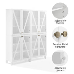 Crosley Cassai 2-piece Kitchen Storage Pantry Set - KF33027 - The Home Selection