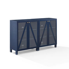 Crosley Cassai 2-piece Media Sideboard Cabinet Set - KF13133 - The Home Selection