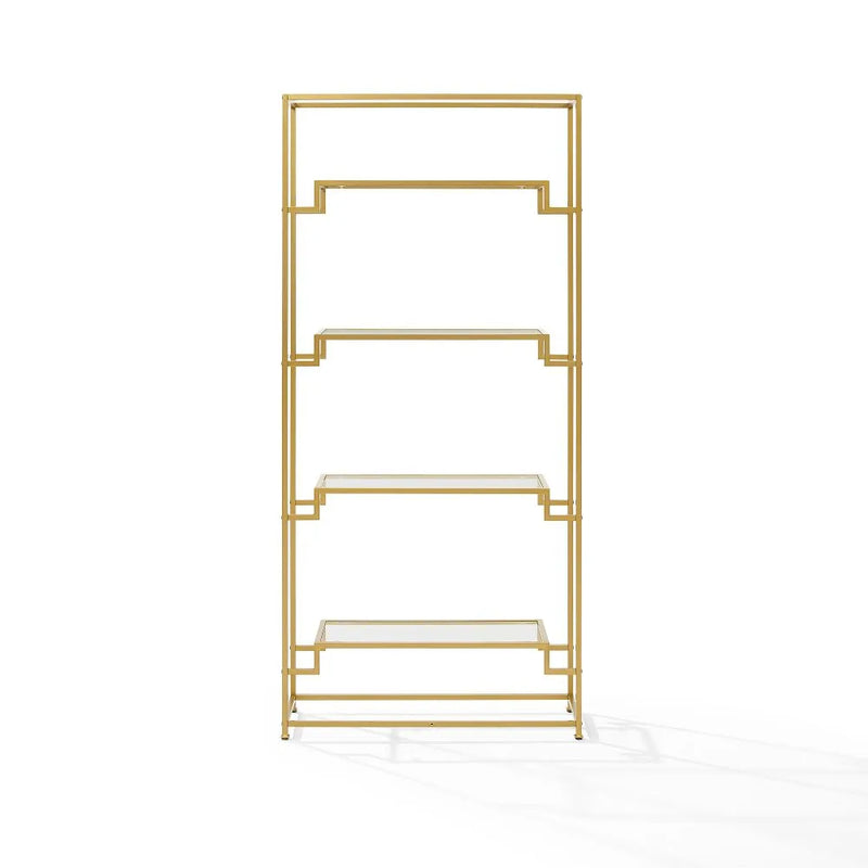 Crosley Celeste Etagere Bookcase - CF1411-GL - The Home Selection