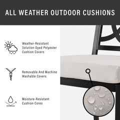 Crosley Chambers 5pc Outdoor Dining Set - KO60054MB-CR - The Home Selection