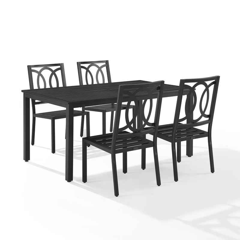 Crosley Chambers 5pc Outdoor Dining Set - KO60054MB-CR - The Home Selection
