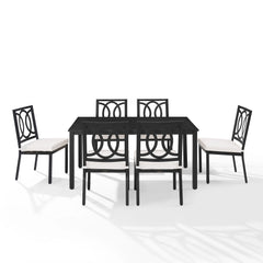 Crosley Chambers 7pc Outdoor Dining Set - KO60055MB-CR - The Home Selection
