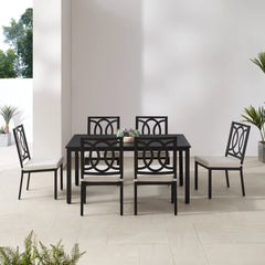 Crosley Chambers 7pc Outdoor Dining Set - KO60055MB-CR - The Home Selection
