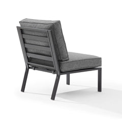 Crosley Clark Armless Outdoor Sectional Chair - KO70373MB - The Home Selection