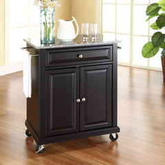 Crosley Compact Stone Top Kitchen Cart - KF30024E - The Home Selection