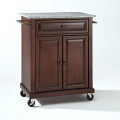 Crosley Compact Stone Top Kitchen Cart - KF30024E - The Home Selection