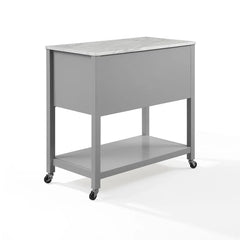 Crosley Connell Kitchen Island/cart - CF3036WM-GY - The Home Selection