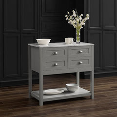 Crosley Connell Kitchen Island/cart - CF3036WM-GY - The Home Selection
