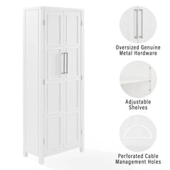 Crosley Cutler Storage Pantry - Cutler Storage Pantry - CF3135-WH - The Home Selection