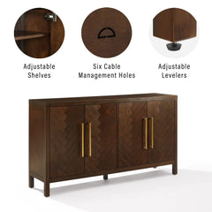 Crosley Darcy Sideboard - CF4216-BR - The Home Selection