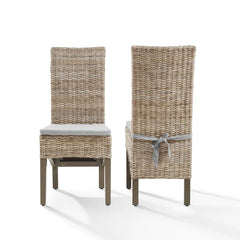 Crosley Edelyn 2-piece Dining Chair Set - CF503021KU-GY - The Home Selection