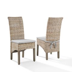 Crosley Edelyn 2-piece Dining Chair Set - CF503021KU-GY - The Home Selection