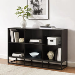 Crosley Enzo 6 Cube Record Storage Media Stand - CF1129-BK - The Home Selection