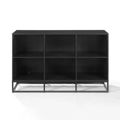 Crosley Enzo 6 Cube Record Storage Media Stand - CF1129-BK - The Home Selection