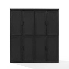 Crosley Essen 2Pc Kitchen Pantry Storage Cabinet Set - KF33064BK - The Home Selection