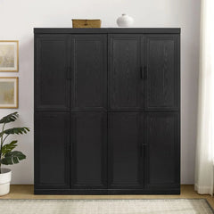 Crosley Essen 2Pc Kitchen Pantry Storage Cabinet Set - KF33064BK - The Home Selection