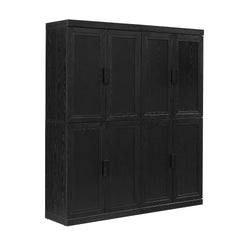 Crosley Essen 2Pc Kitchen Pantry Storage Cabinet Set - KF33064BK - The Home Selection