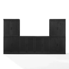 Crosley Essen 3-piece Entertainment Center - KF33019BK - The Home Selection
