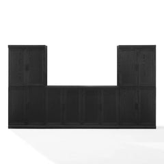 Crosley Essen 3-piece Sideboard And Pantry Set - KF33067BK - The Home Selection