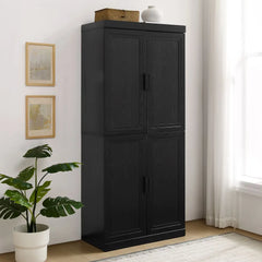 Crosley Essen Kitchen Pantry Storage Cabinet - KF33061BK - The Home Selection