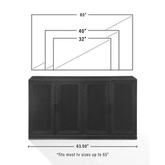 Crosley Essen Sideboard - KF33060BK - The Home Selection