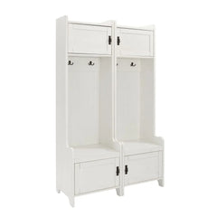 Crosley Fremont 2-piece Entryway Set - KF60004WH - The Home Selection