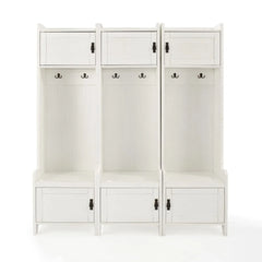 Crosley Fremont 3-piece Entryway Set - KF60005WH - The Home Selection
