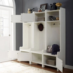 Crosley Fremont 3-piece Entryway Set - KF60005WH - The Home Selection