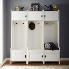 Crosley Fremont 3-piece Entryway Set - KF60005WH - The Home Selection