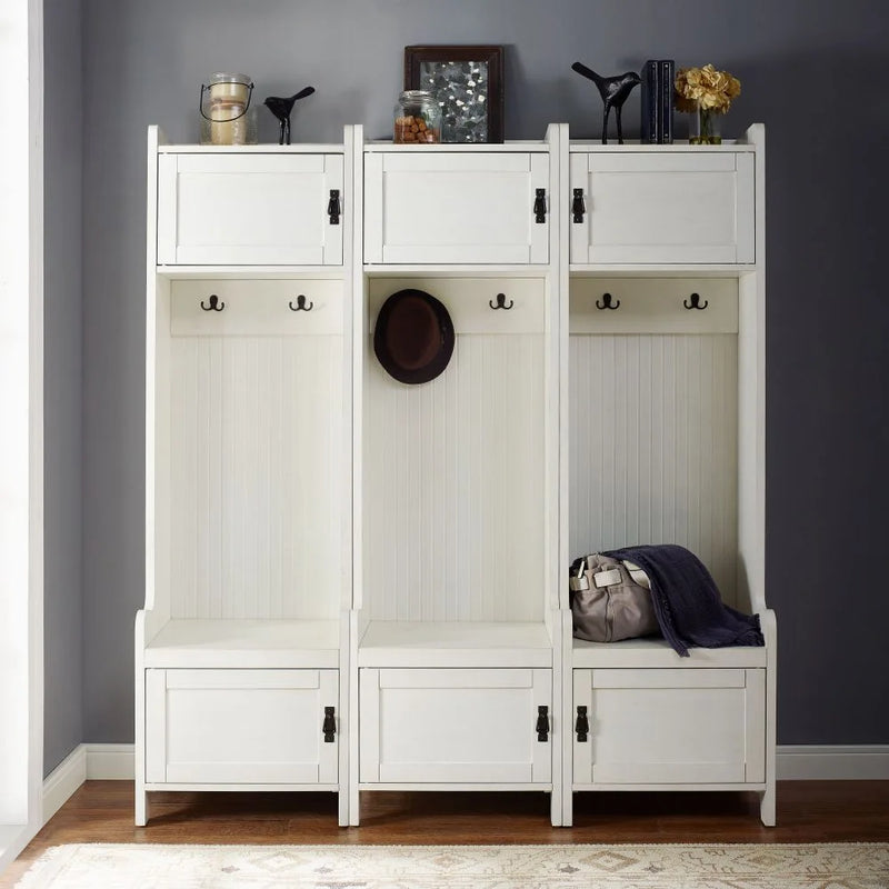 Crosley Fremont 3-piece Entryway Set - KF60005WH - The Home Selection