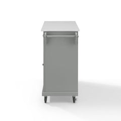 Crosley Full Size 51.50 Inch Granite Top Kitchen Cart - KF30005E - The Home Selection