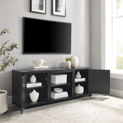 Crosley Gordon Low Profile Tv Stand For 65+ Inch Tv - CF101358-BK - The Home Selection