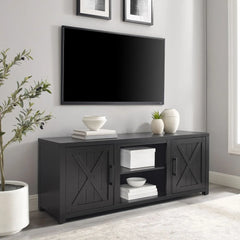 Crosley Gordon Low Profile Tv Stand For 65+ Inch Tv - CF101358-BK - The Home Selection