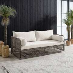 Crosley Granite Bay Wicker Outdoor Sofa - KO70361ST-CR - The Home Selection
