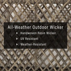 Crosley Granite Bay Wicker Outdoor Sofa - KO70361ST-CR - The Home Selection