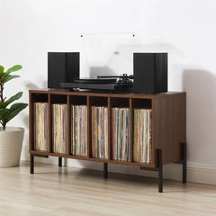 Crosley Greenwich Medium Record Storage Console - CF1155 - The Home Selection