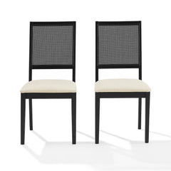 Crosley Greer 2-piece Dining Chair Set - CF503119BK-CR - The Home Selection