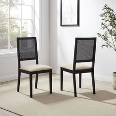 Crosley Greer 2-piece Dining Chair Set - CF503119BK-CR - The Home Selection