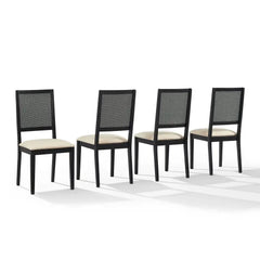 Crosley Greer 4-piece Dining Chair Set - KF20035BK-CR - The Home Selection