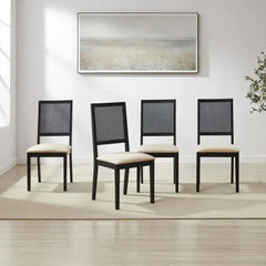 Crosley Greer 4-piece Dining Chair Set - KF20035BK-CR - The Home Selection