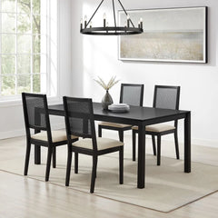 Crosley Greer 5-piece Dining Table Set For 4 - KF20050BK-CR - The Home Selection