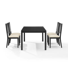 Crosley Greer 5-piece Dining Table Set For 4 - KF20050BK-CR - The Home Selection